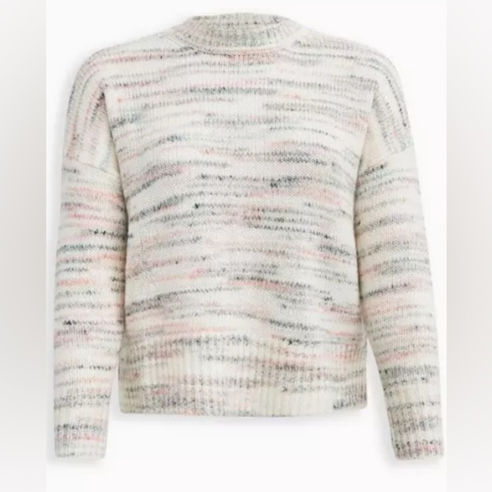 LOWEST🌺 NWT TORRID 2X-3X-4X-5X Multicolor Pastel Crew Neck Sweater - Picture 2 of 9